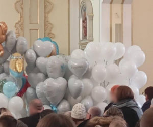 Pogrzeb Ireny Rupińskiej i jej wnuczka