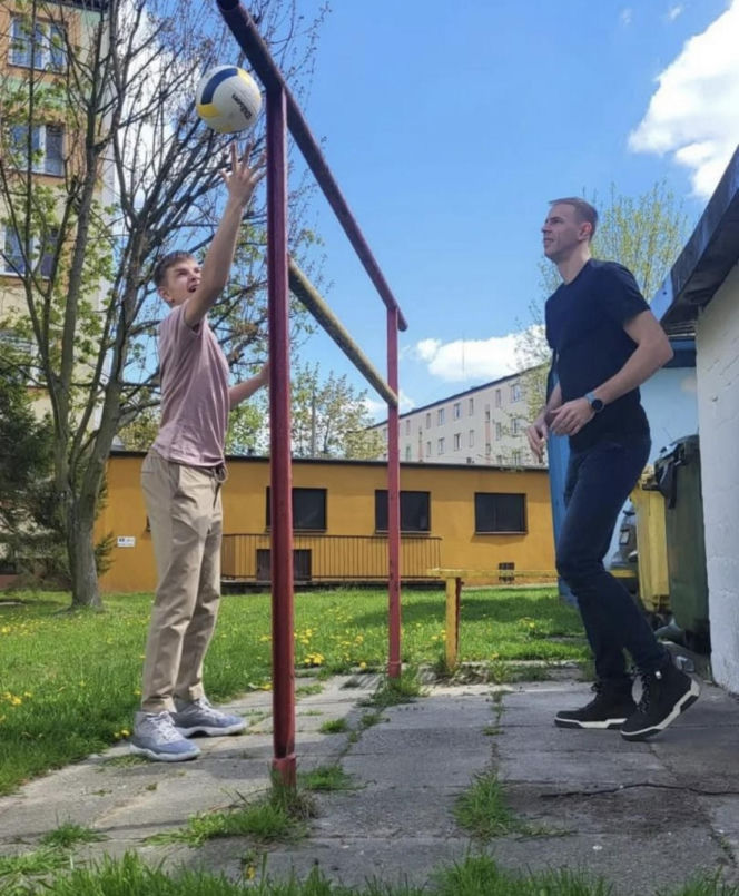 Arkadiusz Wlazły, syn Mariusza Wlazłego, też gra w siatkówkę