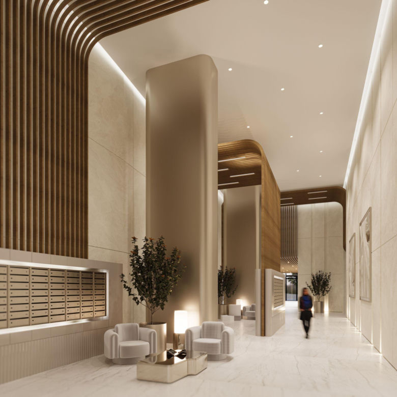 Apartamenty w 137-metrowej wieży mieszkalnej Quorum Tower we Wrocławiu