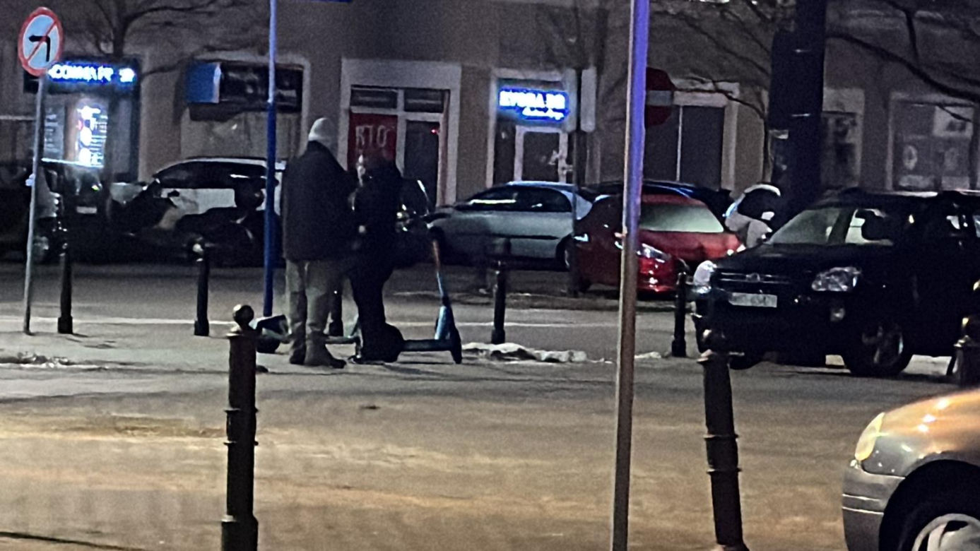 Osoba spadła z 11. piętra. 