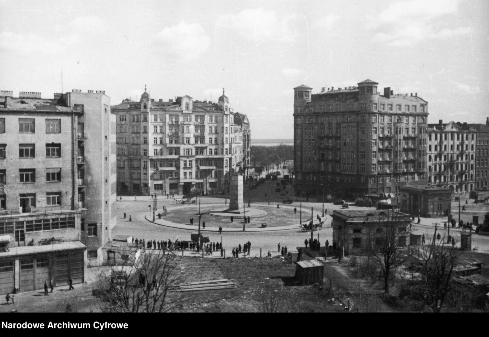 Plac Unii Lubelskiej, zdjęcie archiwalne