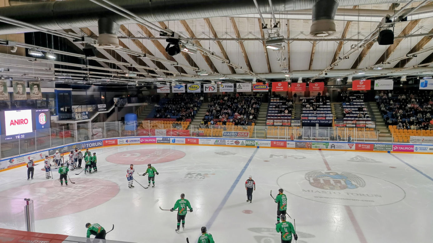KH Energa Toruń - JKH GKS Jastrzębie 8:0, zdjęcia z meczu hokeistów na Tor-Torze
