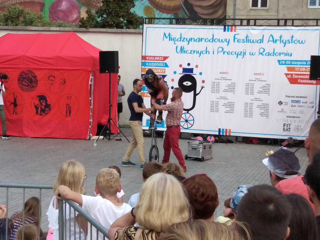 W weekend królowała magia! Na radomskim deptaku wystąpiły największe gwiazdy sztuki ulicznej!