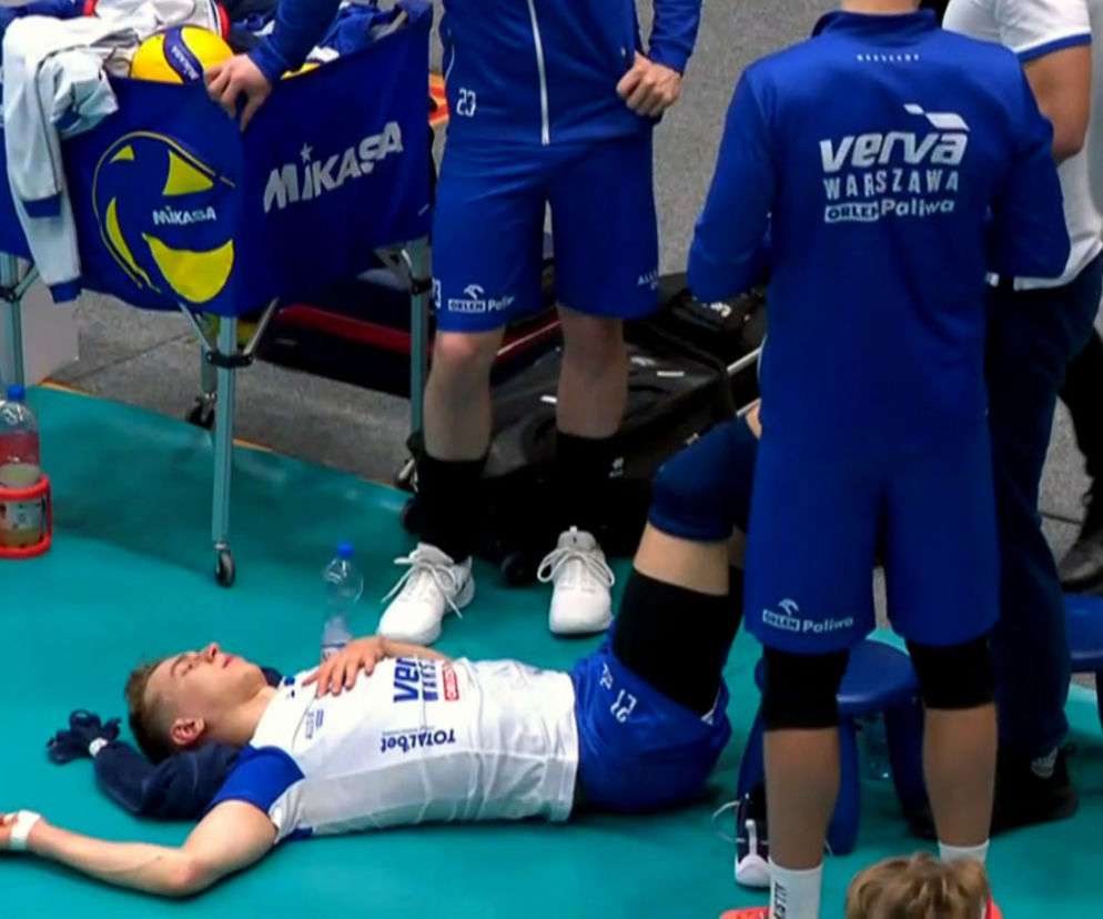 Siatkówka, Artur Szalpuk, kontuzja, Verva Warszawa
