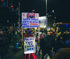 Protest kobiet we Wrocławiu