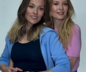 Barwy szczęścia nowy sezon sesja. Dominika (Karolina Chapko), Renata (Anna Mrozowska)