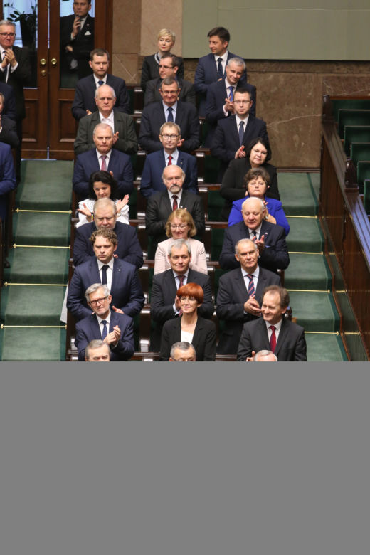  Inauguracja Sejmu, nowy Sejm.