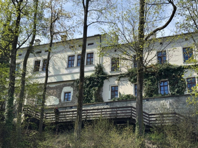 Zawalenie się schodów w Cieszynie