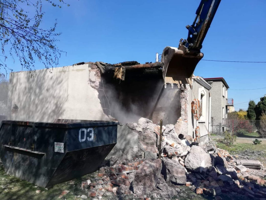 Obudowa domu w Zbylitowskiej Górze