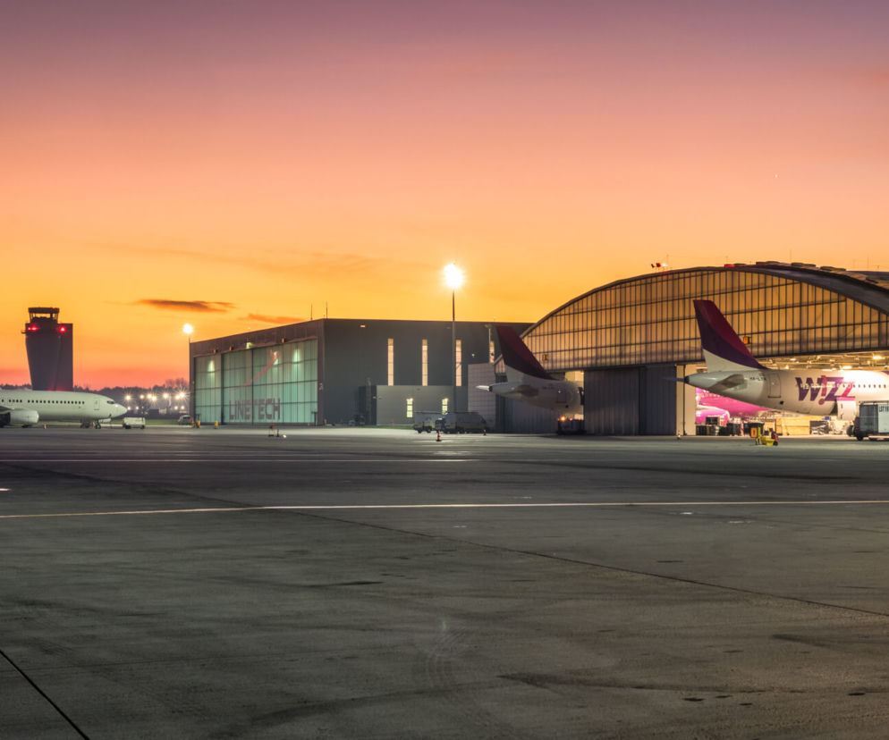 Na lotnisku Katowice Airport powstaje nowy hangar specjalnie dla linii lotniczej Wizz Air
