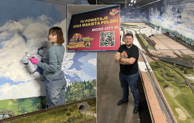 To największa na świecie modelarska makieta kolejowa. Na ponad trzech tysiącach metrów kwadratowych pokaże całą Polskę