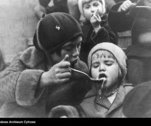 Kuchnia dla bezrobotnych w Katowicach. Rok 1931