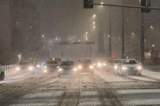 Śnieżny armagedon w Warszawie
