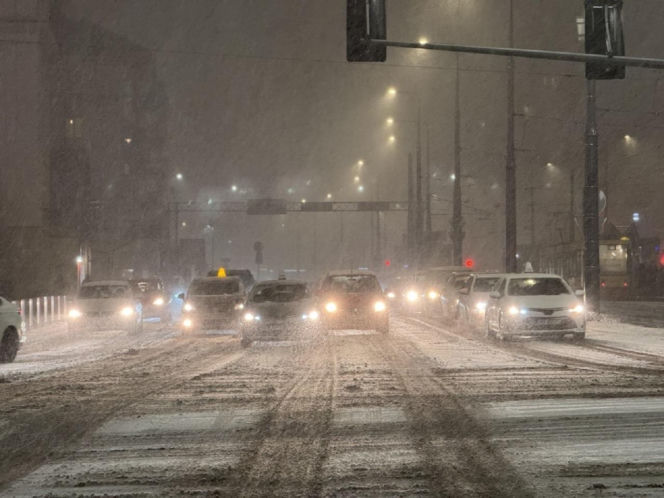 Śnieżny armagedon w Warszawie