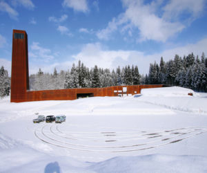 Muzeum Przyrodnicze Echigo-Matsunoyama, Matsunoyama, prefektura Niigata, Japonia, proj. Takaharu Tezuka + Yui, Tezuka Architects, 2003