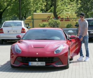 Robert Lewandowski Ferrari F12 Berlinetta