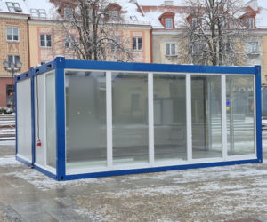 Ozdoby świąteczne oraz jarmark w Białymstoku