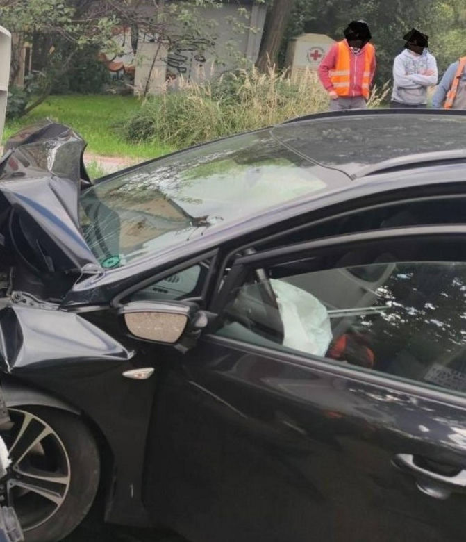 Spowodował wypadek, bo chciał zabić żonę