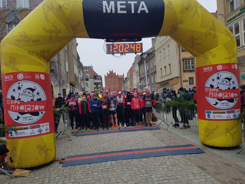 III Bieg Mikołajów w Olsztynie