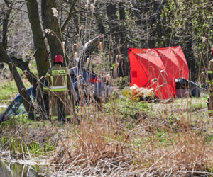 auto wjechało do Raduni w Juszkowie. 40-letni kierowca nie przeżył