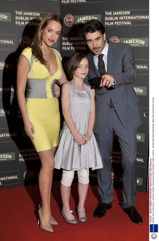 Alicja Bachleda-Curuś i Colin Farrell