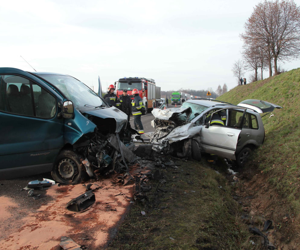 Staranowała auto policjantów