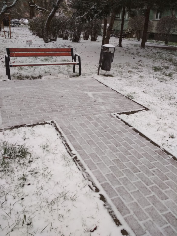 Atak zimy w Warszawie