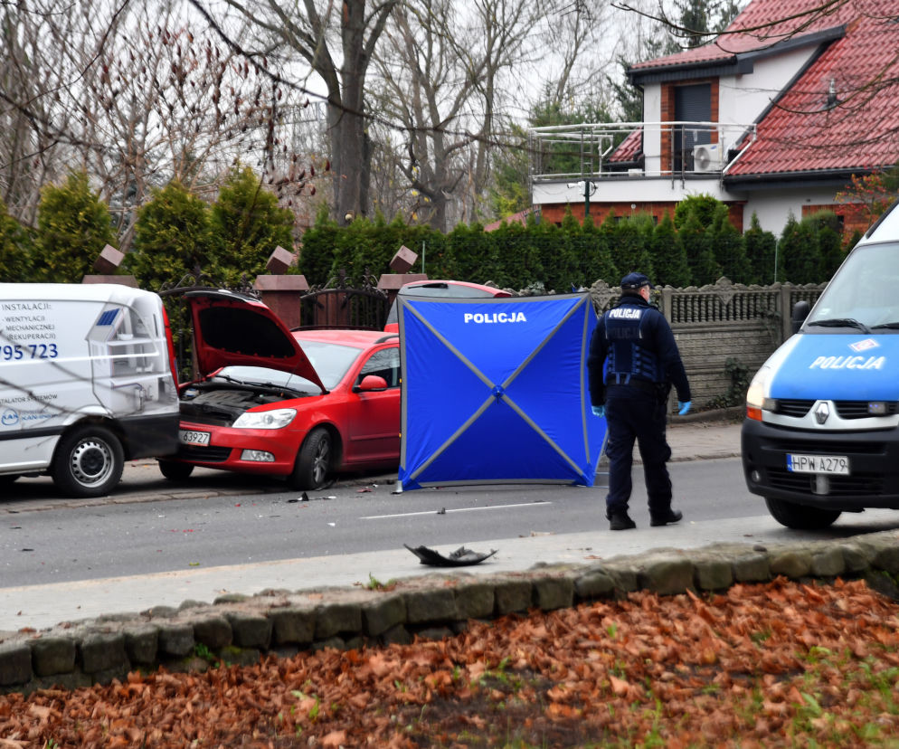 Szczecin: Śmiertelny wypadek na ulicy Dmowskiego