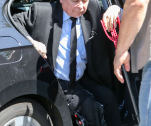 KACZYŃSKI JUŻ W DOMU