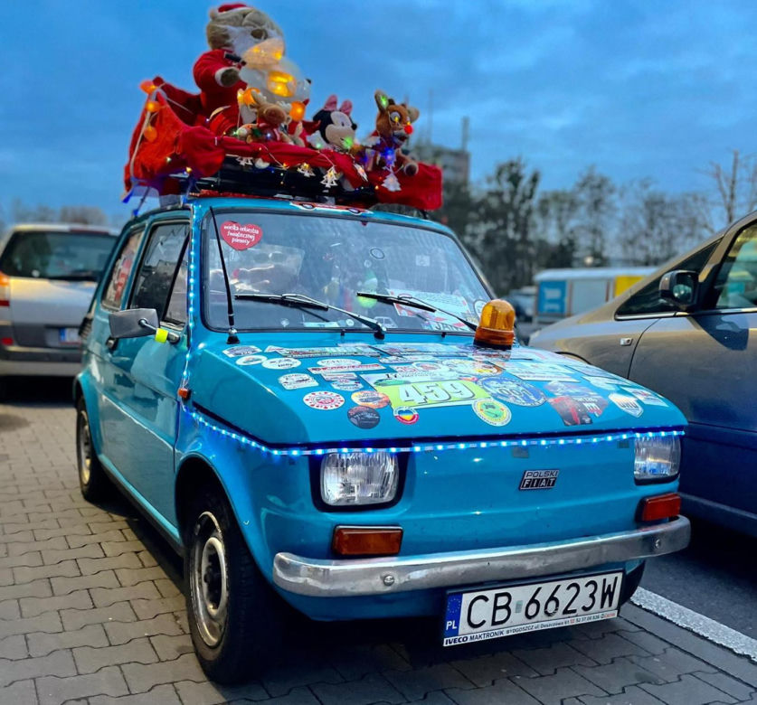 Motomikołaje Bydgoszcz w akcji! Chcą umilić święta dzięciom z bydgoskich szpitali [ZDJĘCIA]