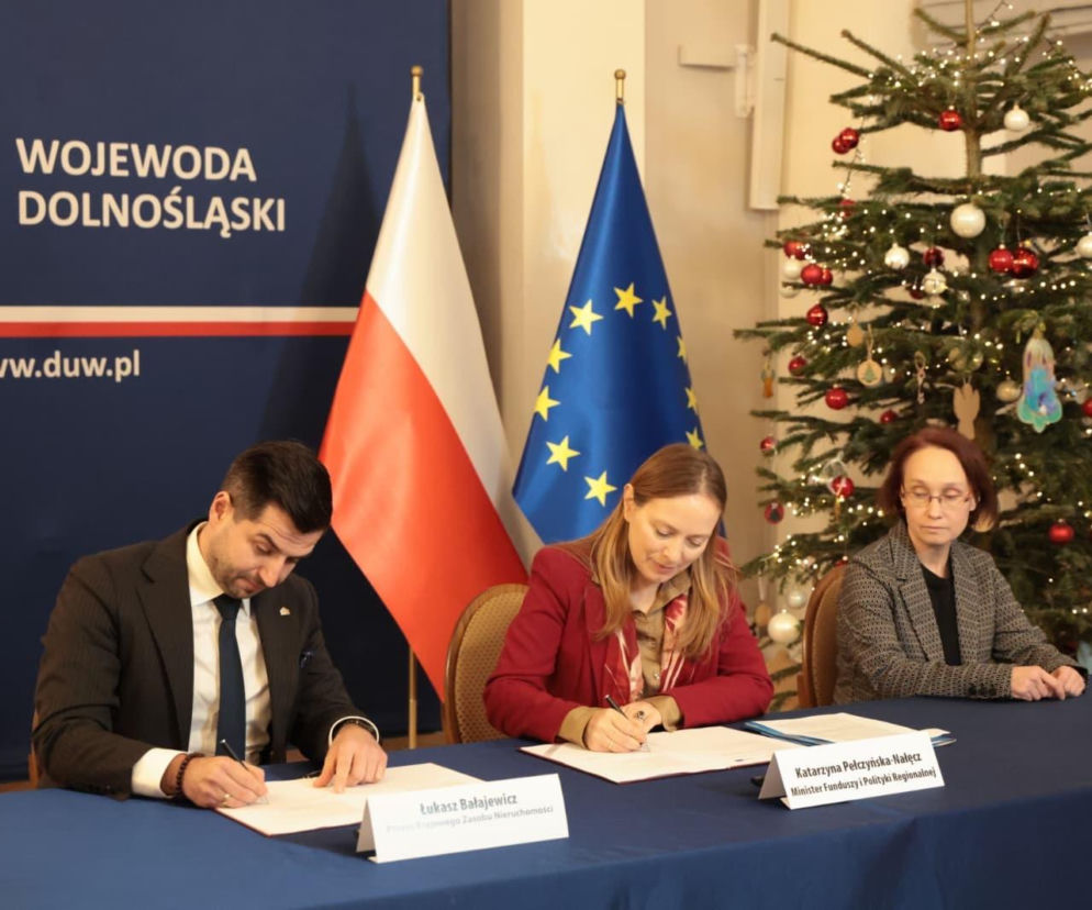 Podpisanie umowy o dofinansowaniu Ośrodka Rozwoju Najmu Społecznego