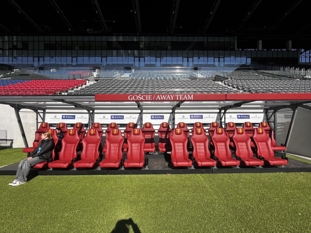 Zwiedzanie stadionu Pogoni Szczecin 