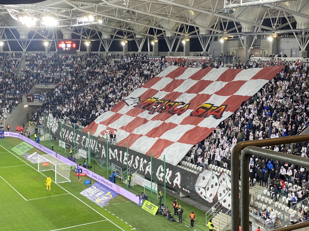 Derby Łodzi 2024. Tak bawili się kibice