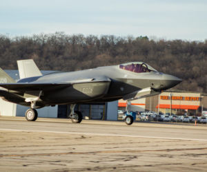 Ósmy polski F-35 w Ebbing. Amerykanie pokazali zdjęcia myśliwca
