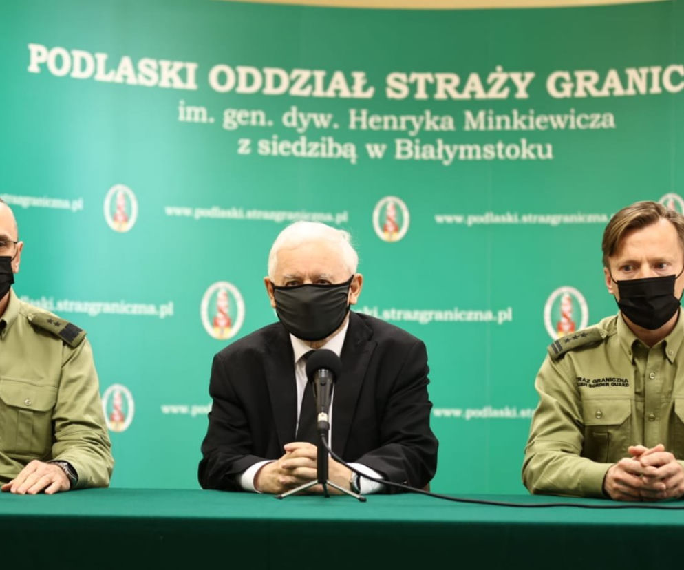 Jarosław Kaczyński o uchodźcach: Są specjalnie doprowadzani do stanu osłabienia