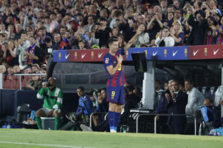 Pożegnanie Lewandowskiego na Camp Nou