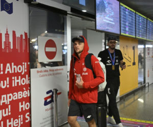 Złoci siatkarze po perypetiach wrócili do Polski