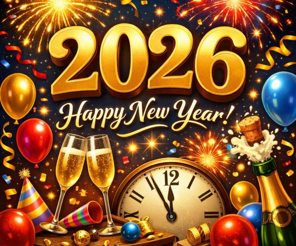 Życzenia noworoczne 2025 - GIFY. Skąd pobrać gify na Nowy Rok za darmo?