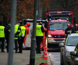 Ewakuacja Zachodniopomorskiego Urzędu Wojewódzkiego w Szczecinie