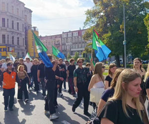 Spacerek na uniwerek w Szczecinie