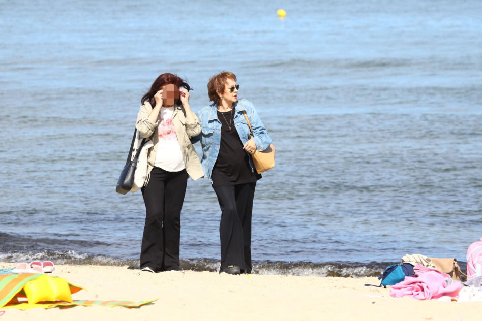 Izabela Trojanowska elegancka nawet na plaży