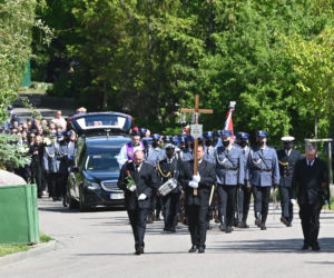 Pogrzeb policjanta, który zginął w wyniku wypadku w Gdyni
