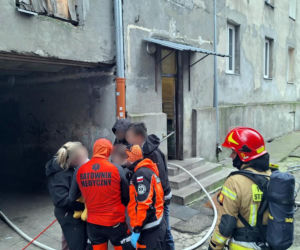 Dramatyczny pożar. „Ratunku, pomocy, ja mam roczne dziecko!”