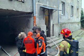 Dramatyczny pożar. „Ratunku, pomocy, ja mam roczne dziecko!”