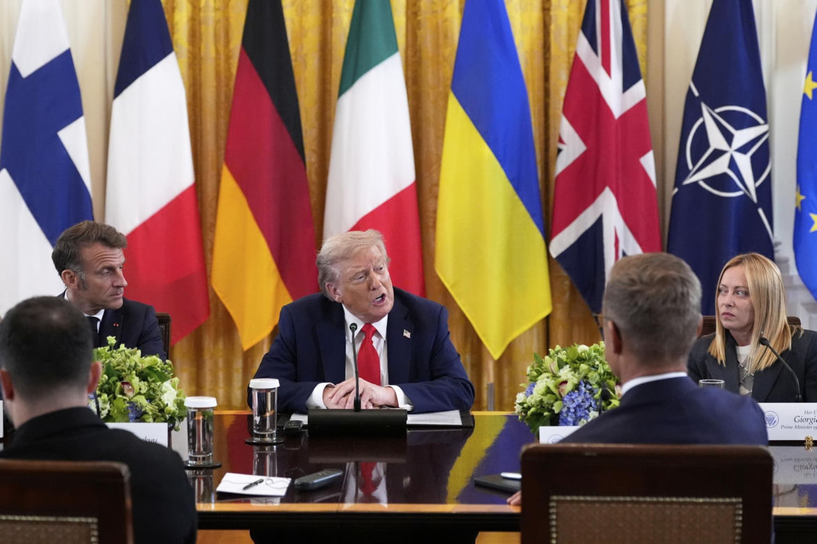 Rozmowy Trumpa z Zełenskim i liderami europejskimi w Białym Domu