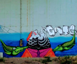 Murale na filarach Trasy Zamkowej