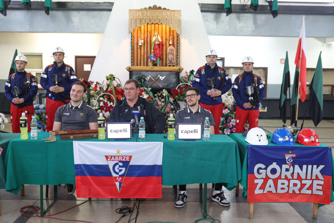 Górnik zawsze blisko górników
