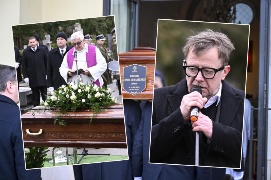 Olaf Lubaszenko pożegnał ojca