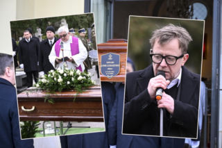 Lubaszenko pokazał zdjęcie z pogrzebu ojca. Napisał tylko dwa słowa, ale to wystarczyło