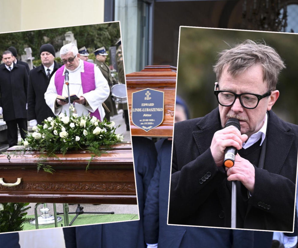 Olaf Lubaszenko pożegnał ojca